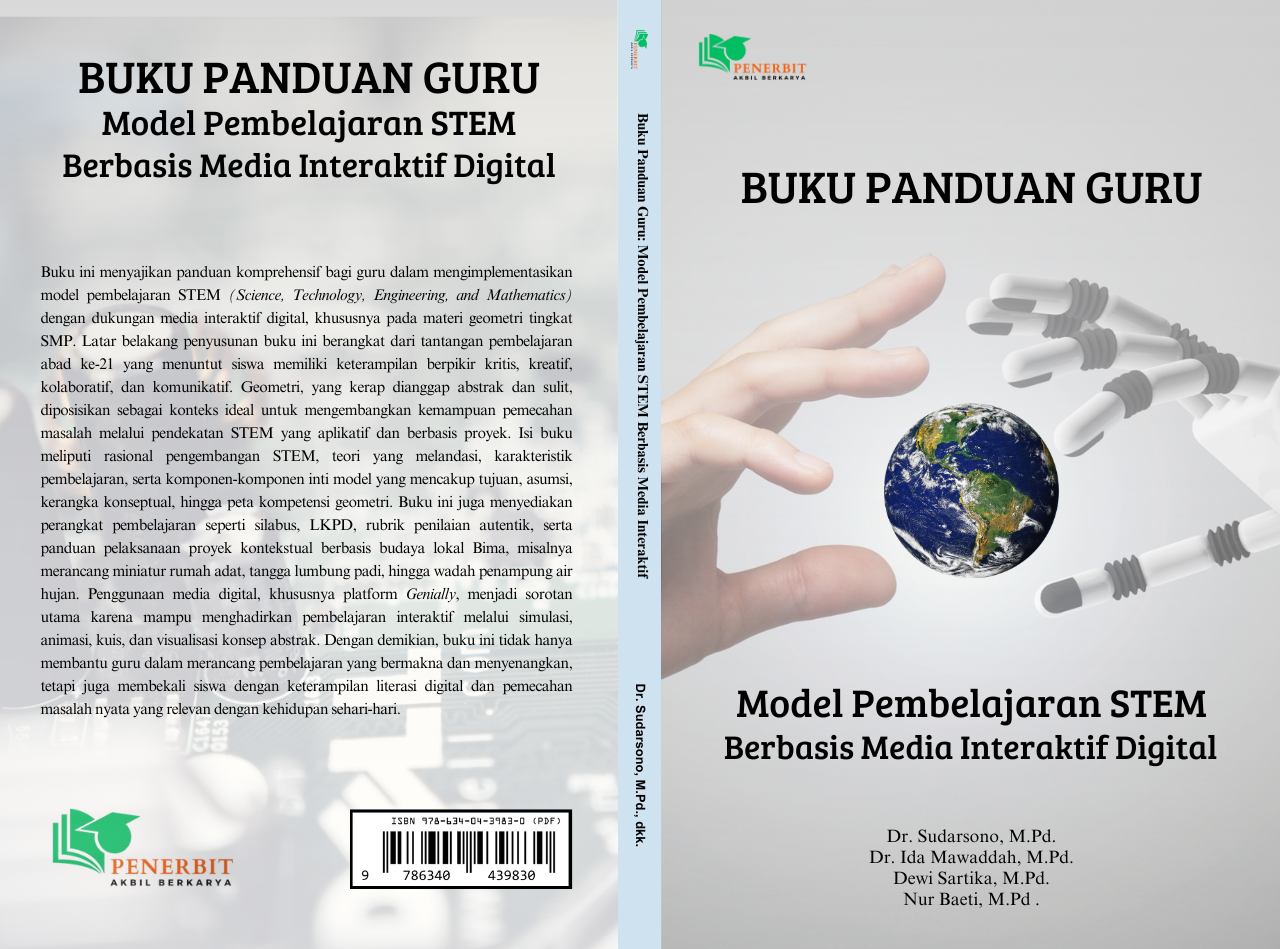 Panduan Guru: Model  Pembelajaran STEM Berbasis Media Interaktif Digital